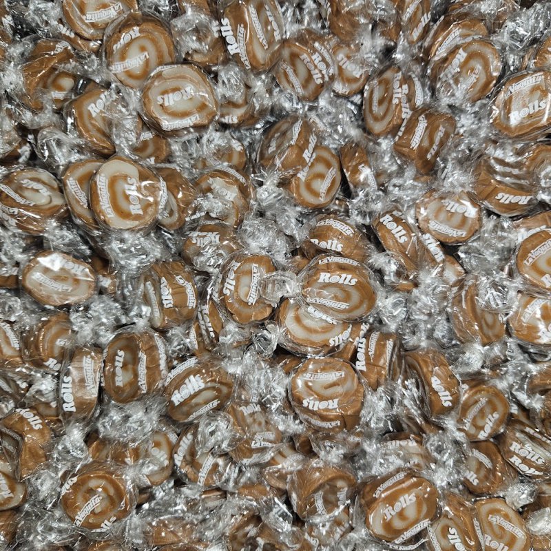 Caramel Coconut Rolls - Candy Barrel Myrtle Beach