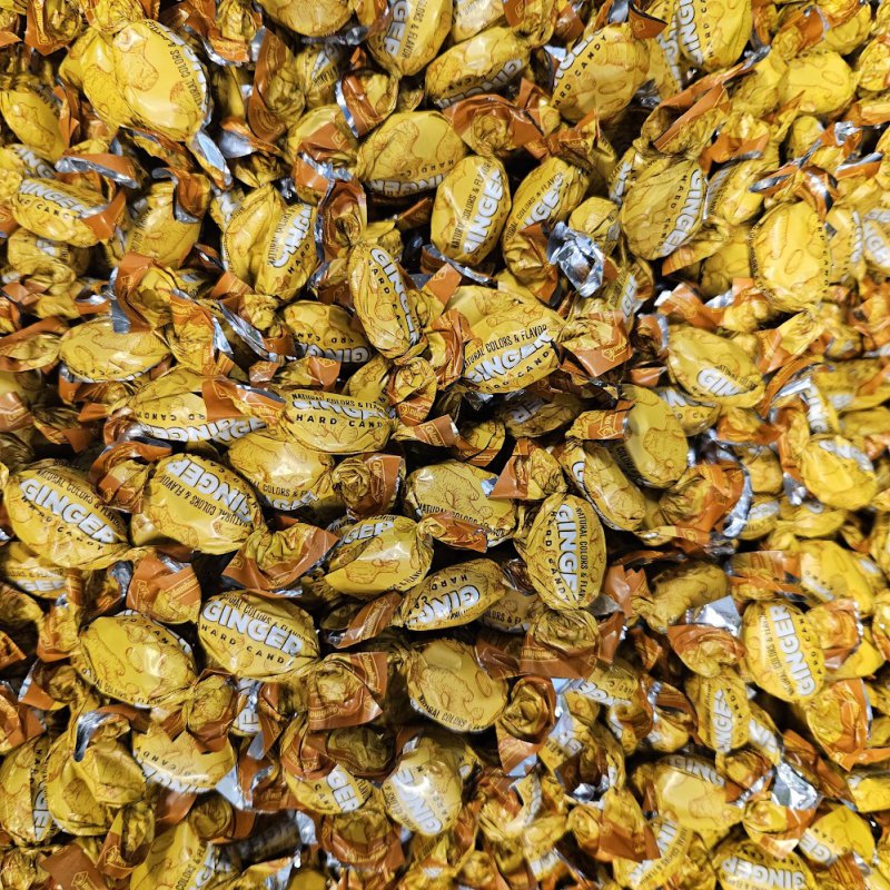 Ginger Hard Candy - Candy Barrel Myrtle Beach