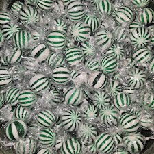 Jumbo Balls Spearmint - Candy Barrel Myrtle Beach