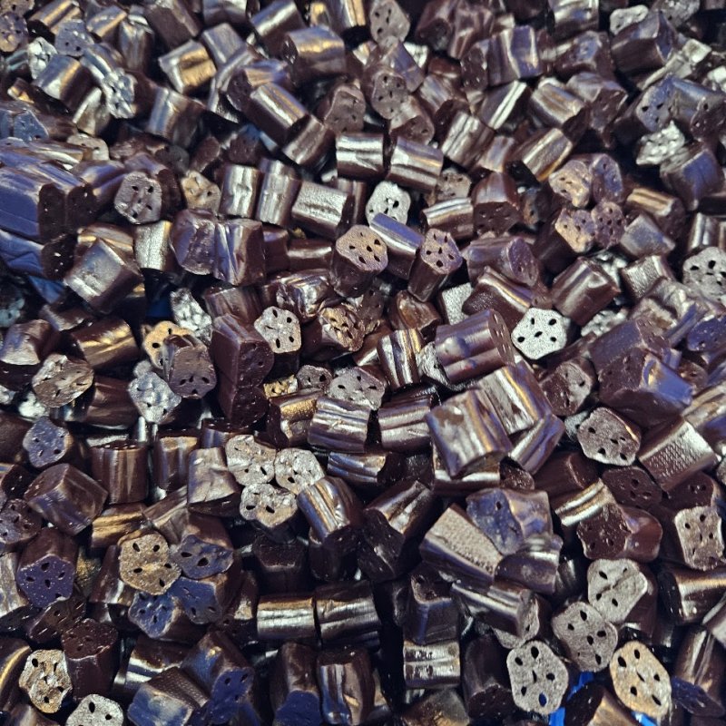 Black Licorice Bites - Candy Barrel Myrtle Beach