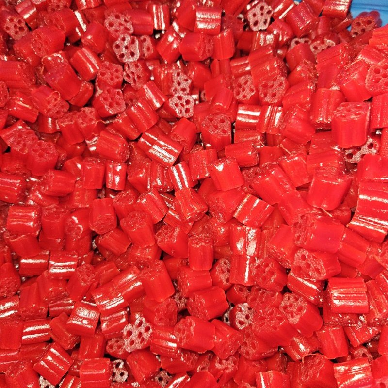 Cherry Licorice Bites - Candy Barrel Myrtle Beach