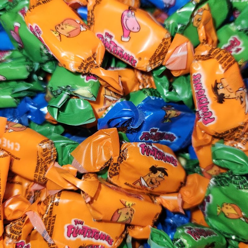 Albert's Fruit Chews Flintstones - Candy Barrel Myrtle Beach